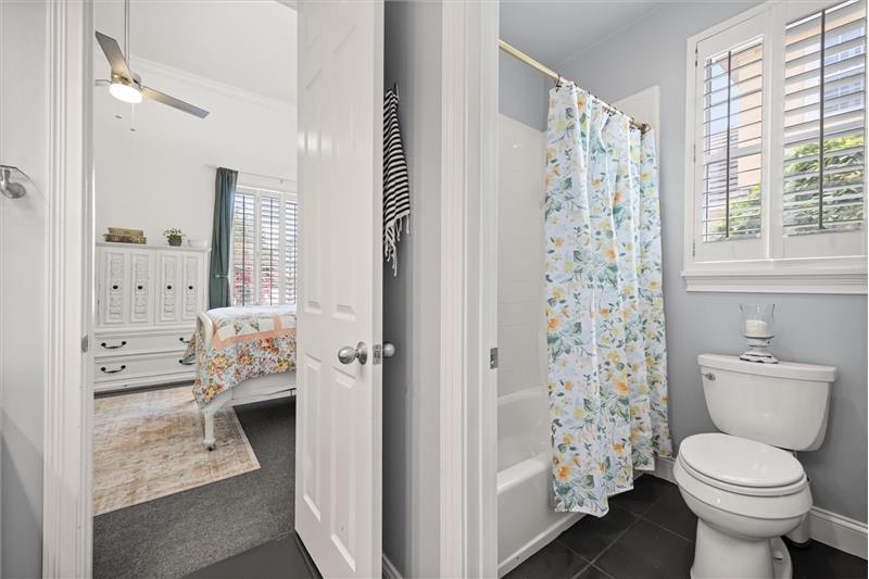 Jack and Jill Bath between bedrooms 2 & 3