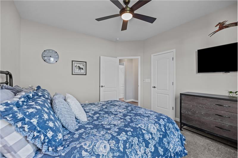 One of two additional bedrooms