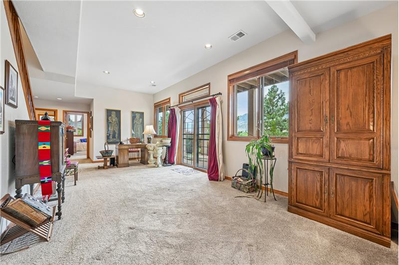 9-foot ceiling in basement