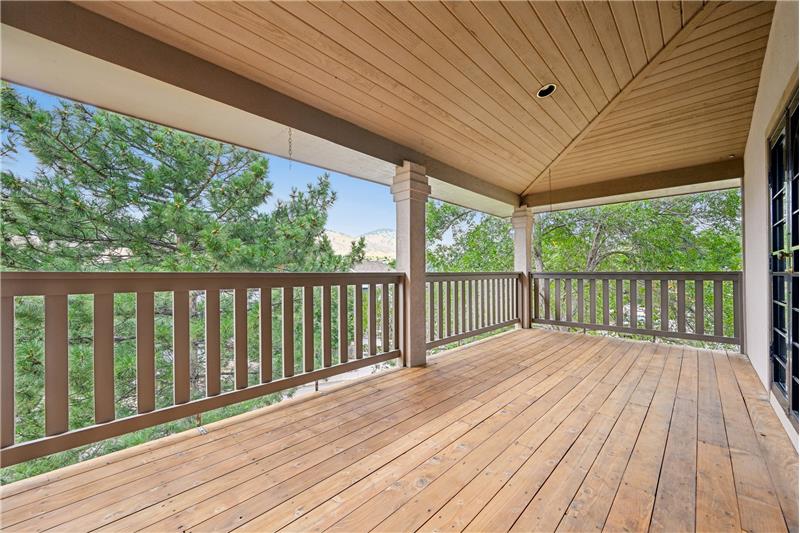 Reverse view of same part of deck