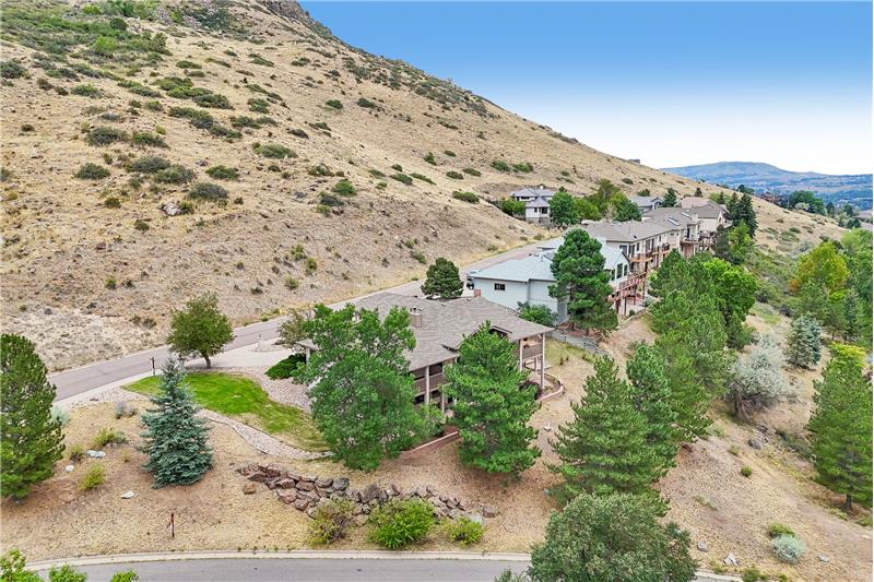 View from above Wyoming Street