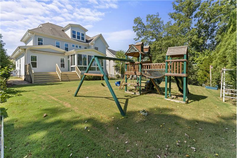 Fenced Backyard