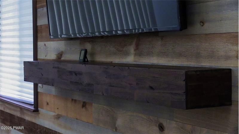 Mantel above Wood Stove