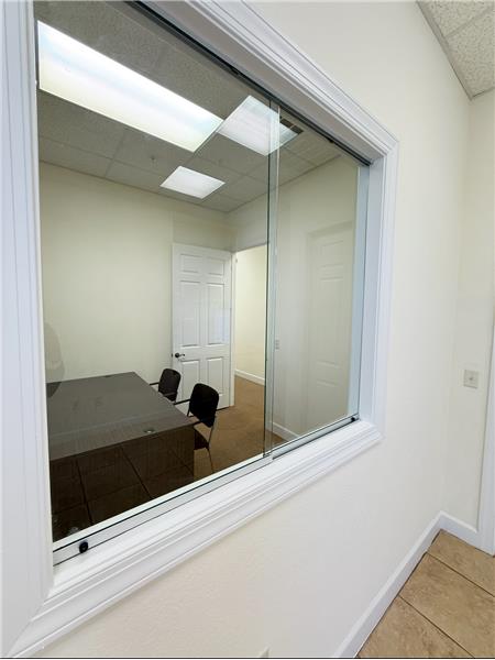 Window access to Reception / Lobby