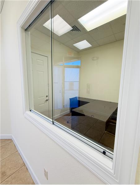 Window access to Reception / Lobby