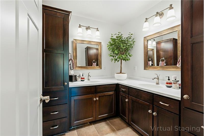 Upstairs Bath (digitally altered)