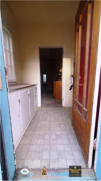 Rear entry