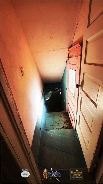 Basement stairs