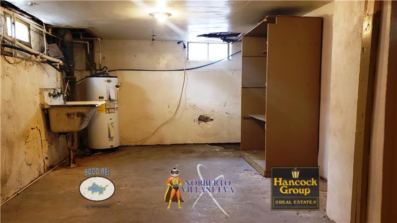 Basement laundry