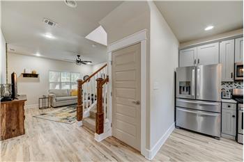 Entry into kitchen/dining area