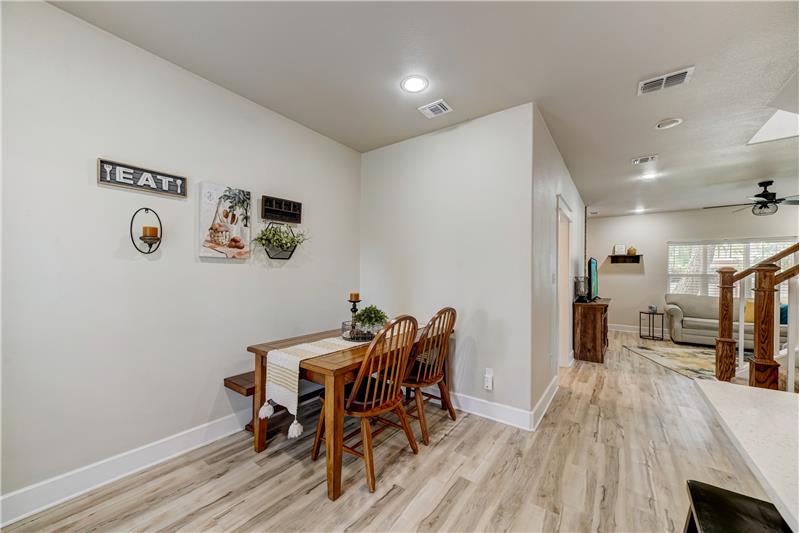 Dining area