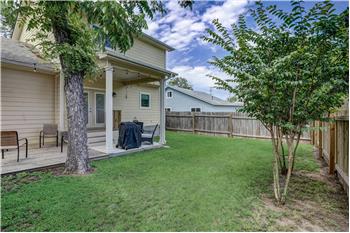 Back yard space