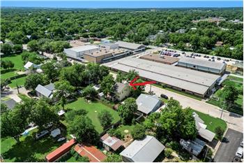 Located in Downtown Bastrop and across the street from Mina Elementary School