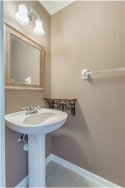 Powder Room Downstairs For Guests