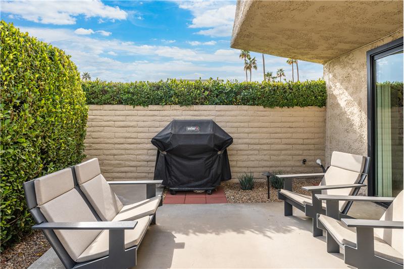 BBQ & Patio Furniture included