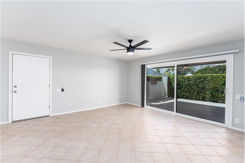 Tiled Floor / New Windo Treatments