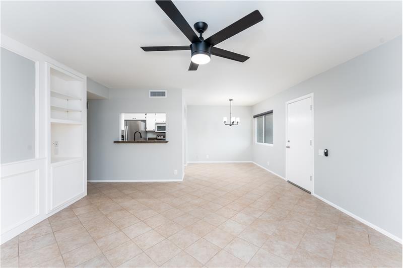 Ceiling Fan In Living Room