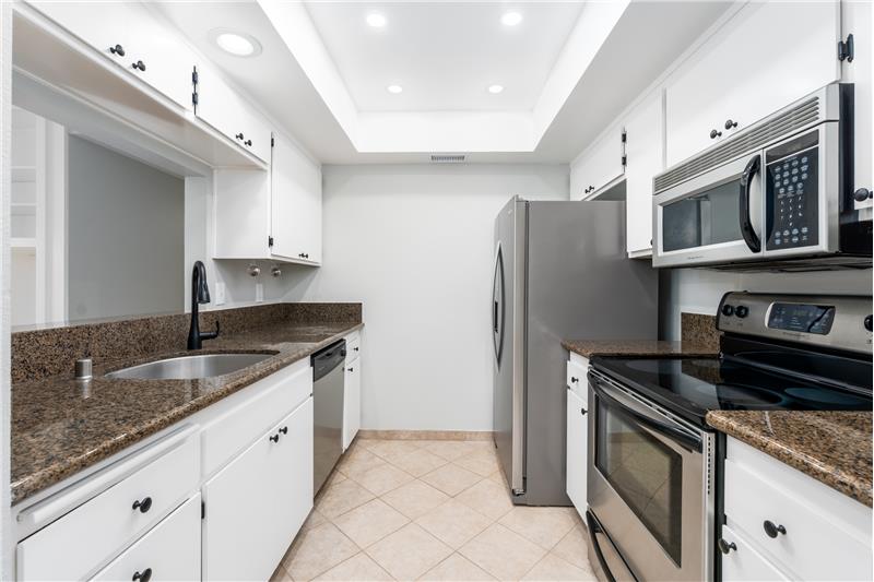 Kitchen with Stainless Appliances