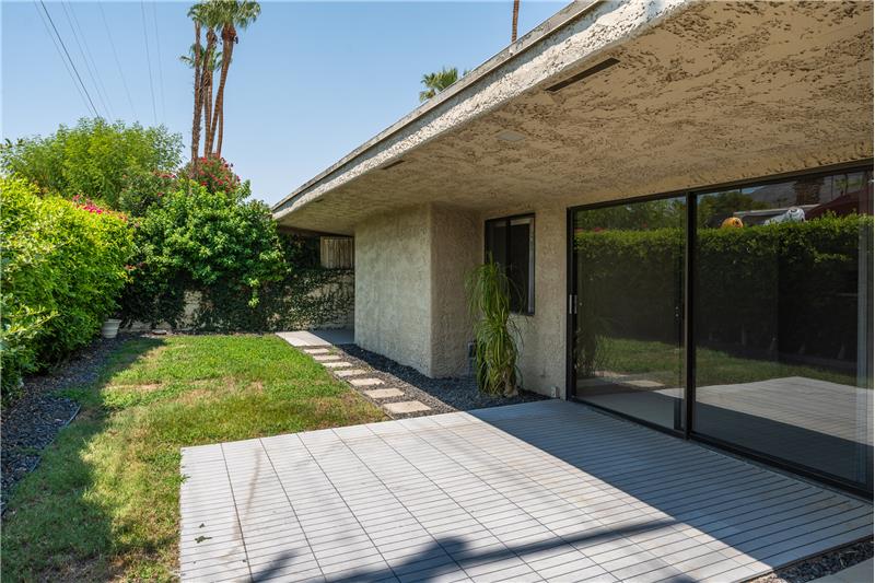 Outdoor living in a condo!  Yes