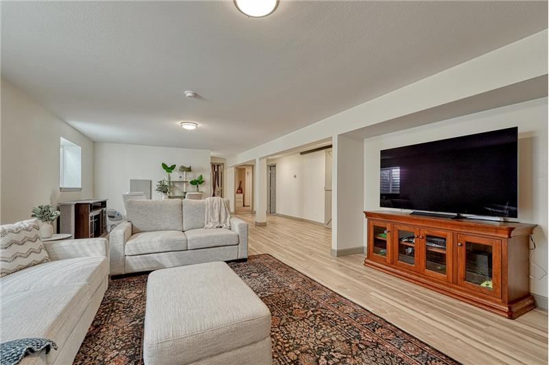 Basement Family Room.