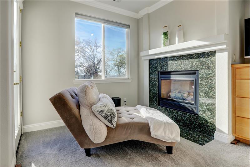 Fireplace in Master Bedroom