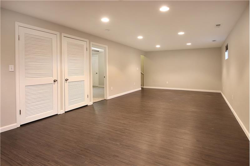 Finished basement