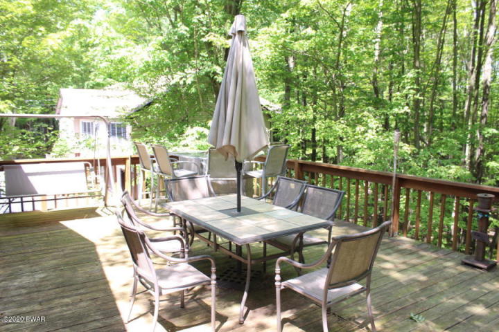Deck with Wooded Views