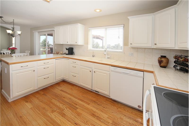 Kitchen is perfect for entertaining