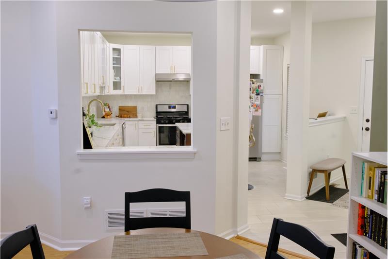 Dining Area view to Kitchen