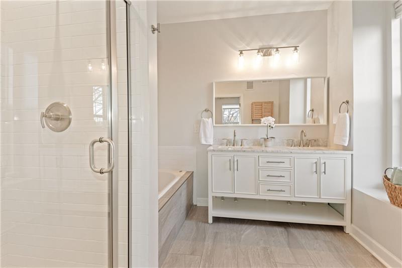 Owner's Bathroom with Double Sinks