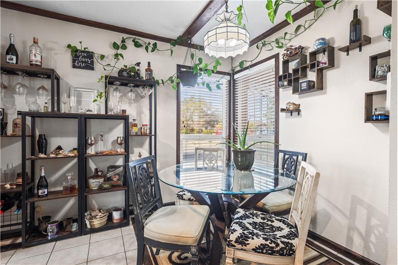 Dining Nook off kitchen