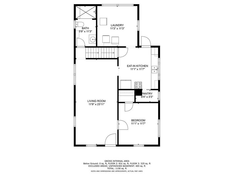 Main Level Floor Plan