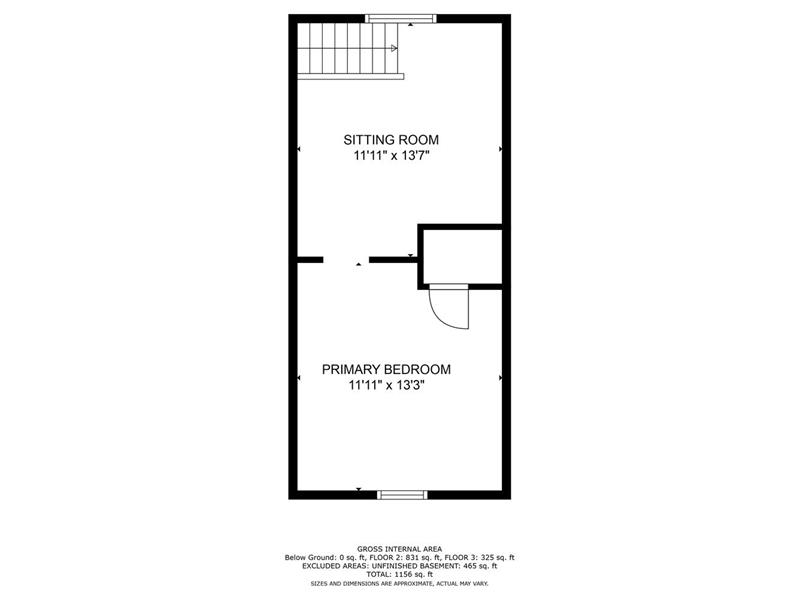 Upper Level Floor Plan