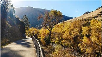 Peaks to Plains Trail West of Golden