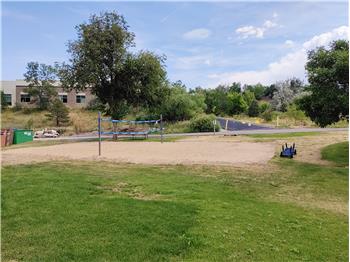 Pickleball Court next to Fitness Center