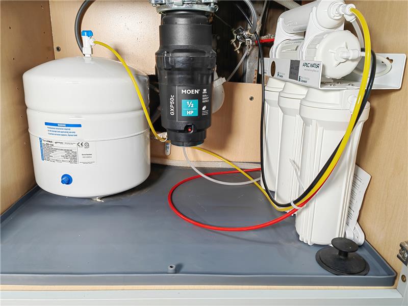 Undersink Easily Serviceable APEC RO system