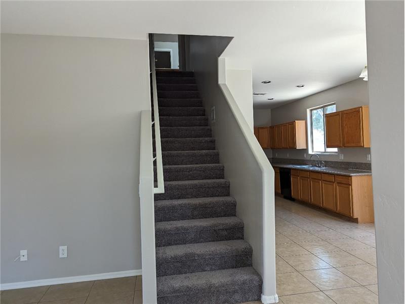 Stairs, all bedrooms upstairs