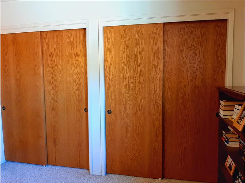 Wall length closets in Bedroom 1!