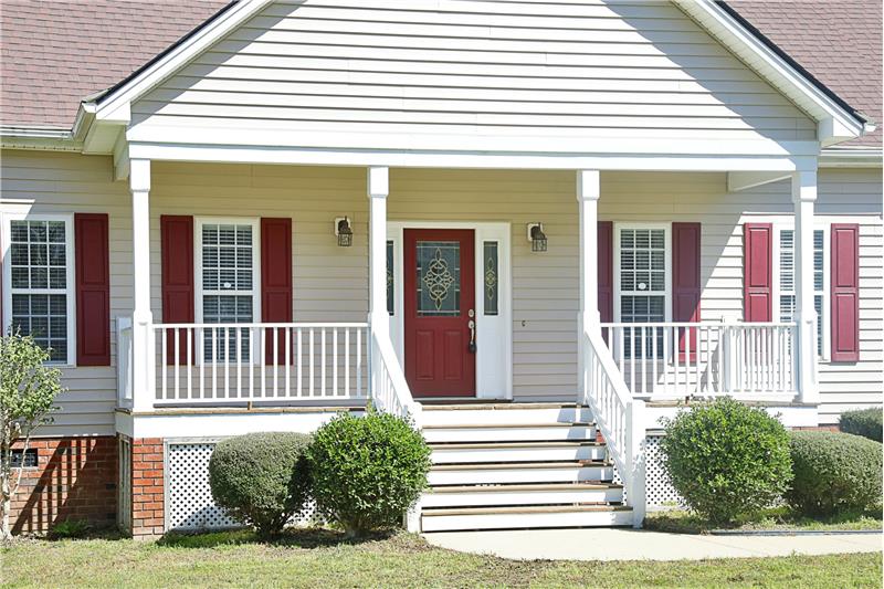 Covered Front Porch