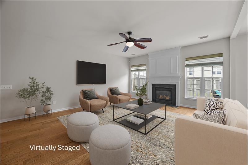 Open layout connects the living and dining areas, ideal for hosting friends or enjoying family time.