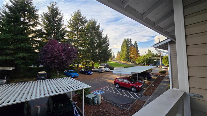 One space carport