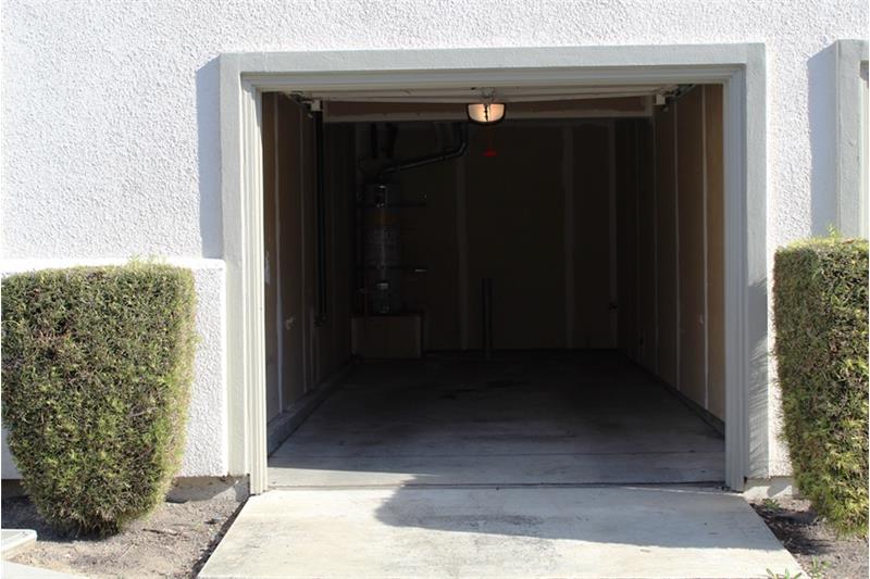 Attached Single Car Garage With Opener & 2 Remotes