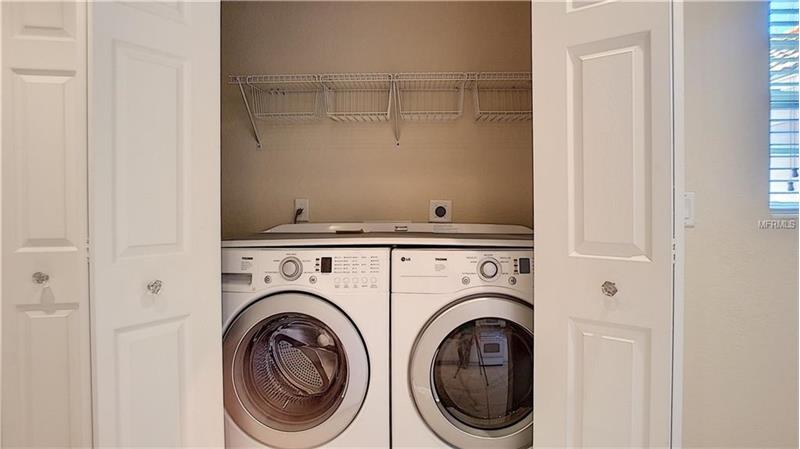 Washer/Dryer Unit in Kitchen Closet