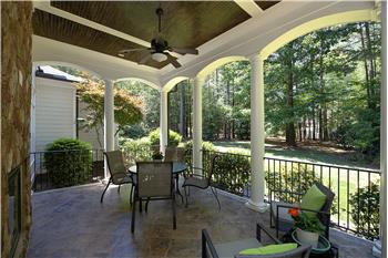 Peaceful Mornings On the Stone Porch