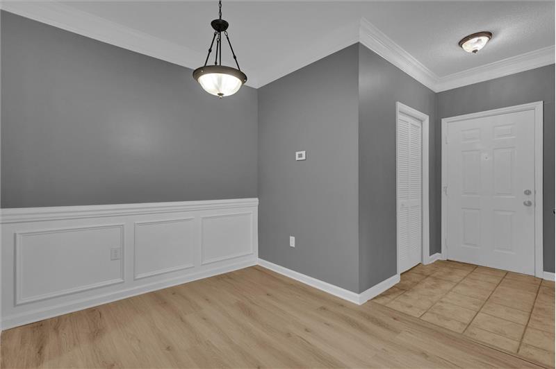 Dining Room and Entry Hall