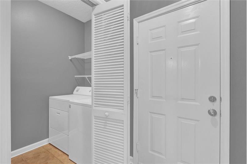 Entry Hall to Laundry Room