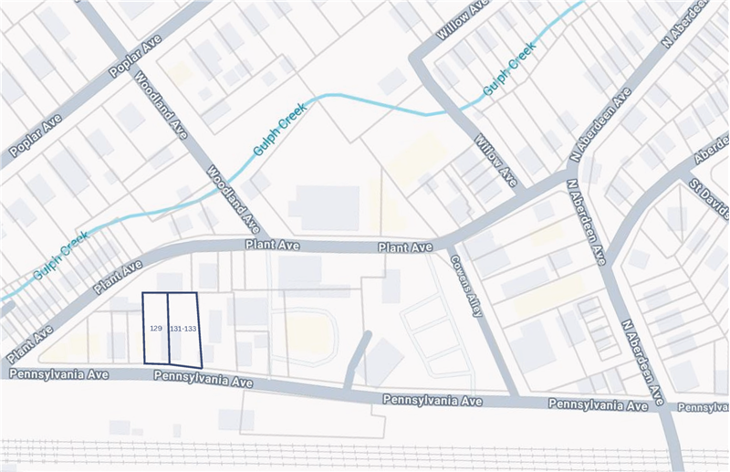 129, 131-133 Pennsylvania Avenue, Wayne Map