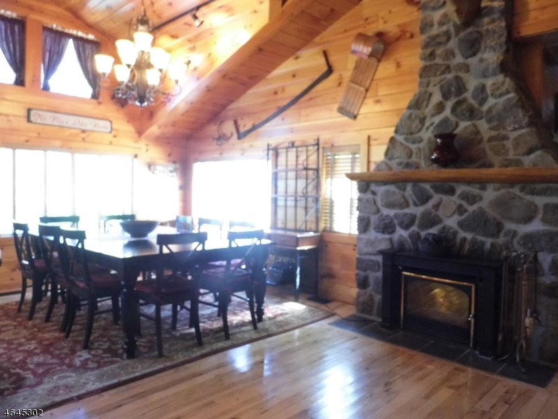 Dining Room/Wood Fireplace
