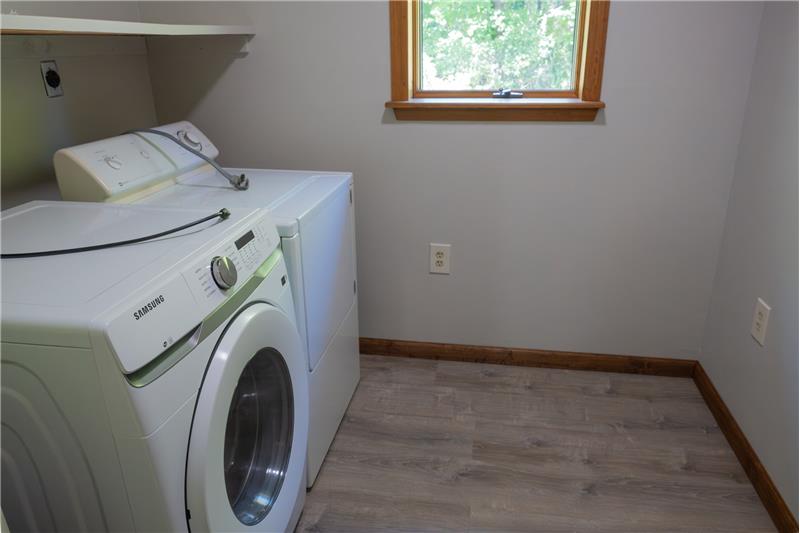 Laundry room  next to kitchen.   Also the location of the electrical box