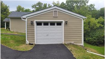 Garage with EV charger